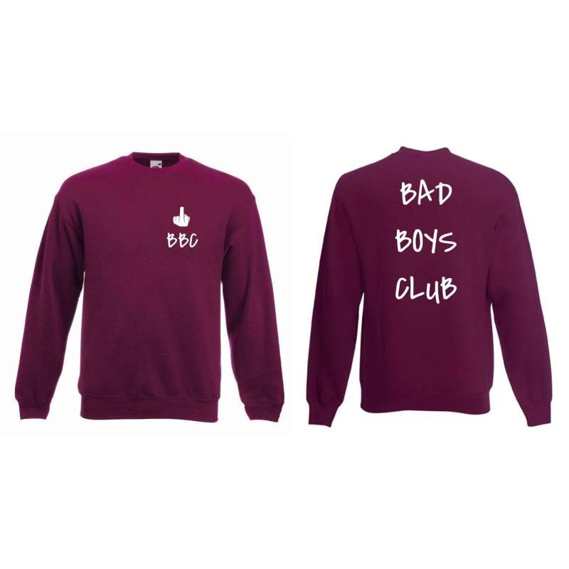 bluza oversize BBC WINGS burgund