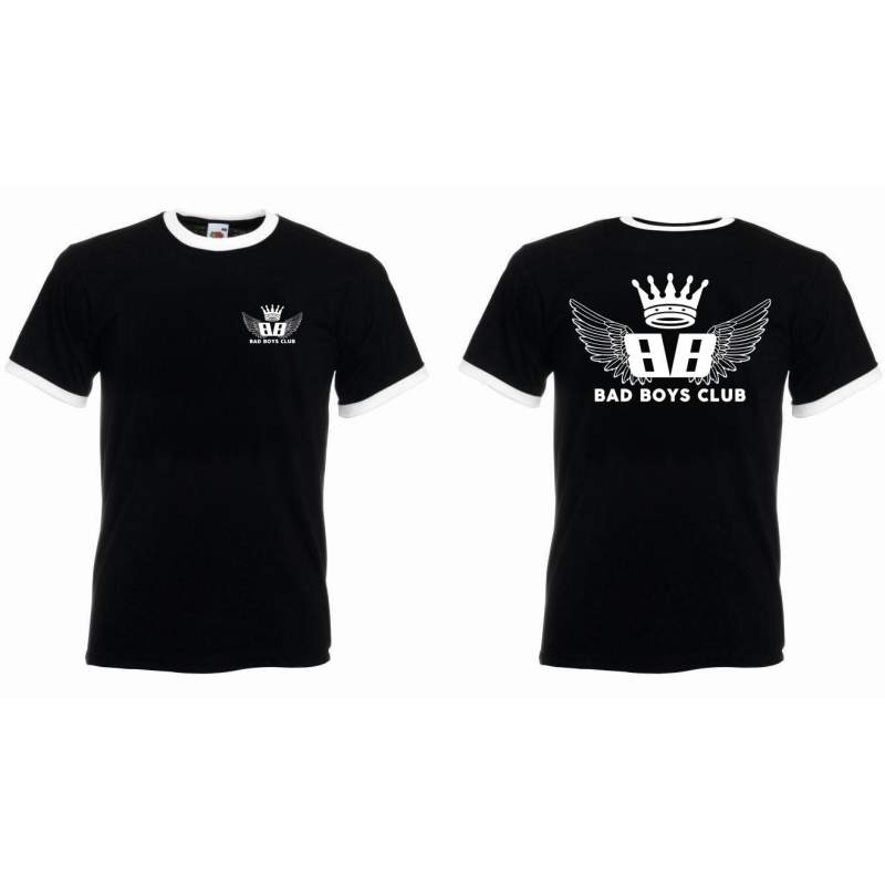 T-shirt oversize BBC WINGS czarna