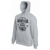 bluza z kapturem BBC SINCE burgund (rok wybierasz sam!)