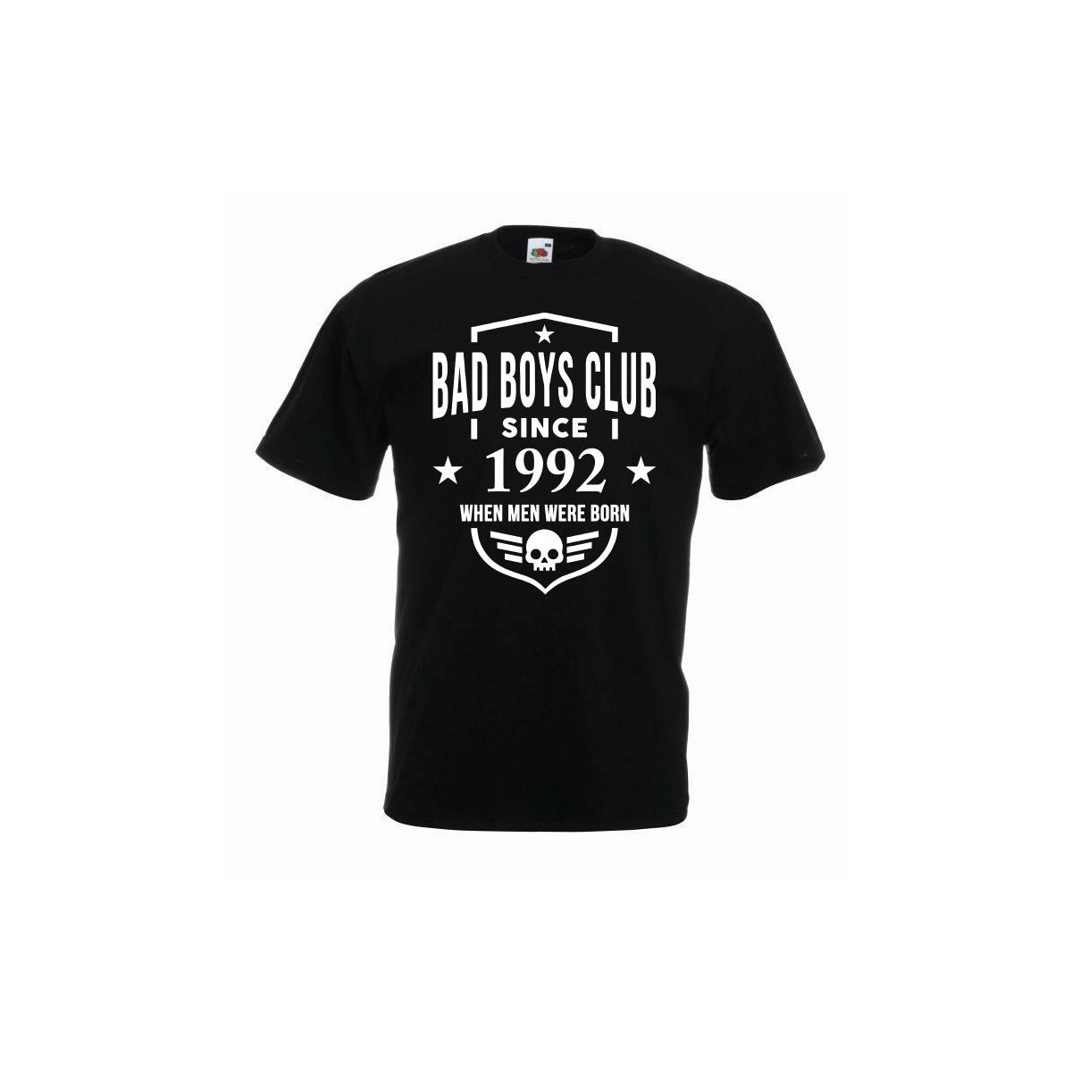 T-shirt oversize BBC SINCE - tył (rok wybierasz sam!)