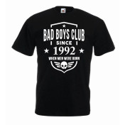 T-shirt oversize BBC SINCE - tył (rok wybierasz sam!)