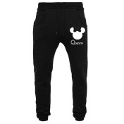 spodnie dresowe czarne DOPE diamond