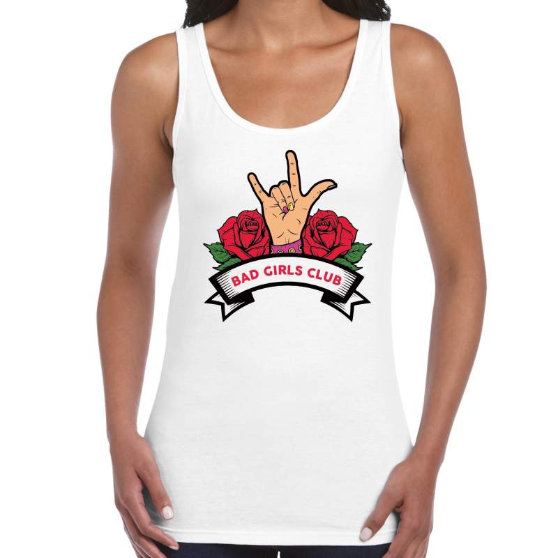 TOP TANK lady DTG BGC BAD GIRLS CLUB SNAKE