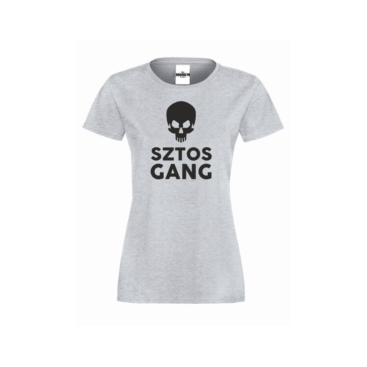 T-shirt lady SZTOS GANG SKULL