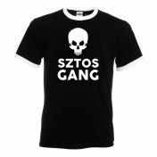 T-shirt oversize SZTOS GANG SKULL