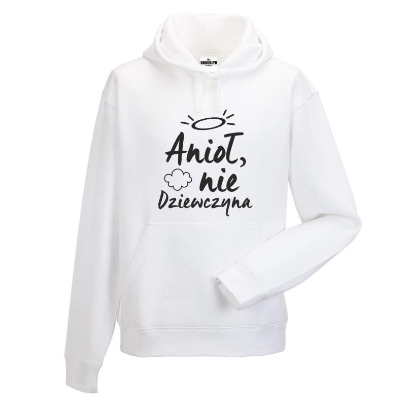 bluza z kapturem ANIOŁ NIE DZIEWCZYNA