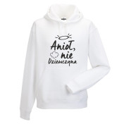 bluza z kapturem ANIOŁ NIE DZIEWCZYNA