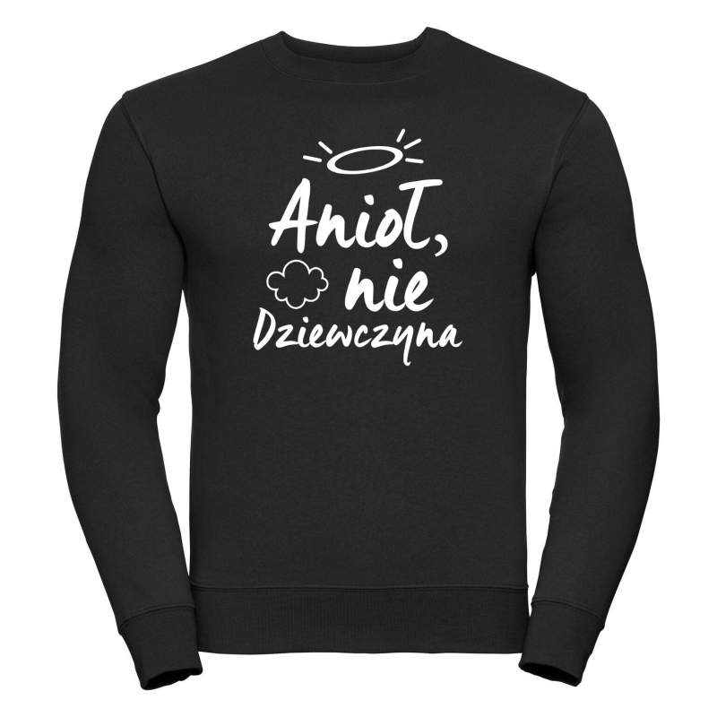 bluza oversize ANIOŁ NIE DZIEWCZYNA