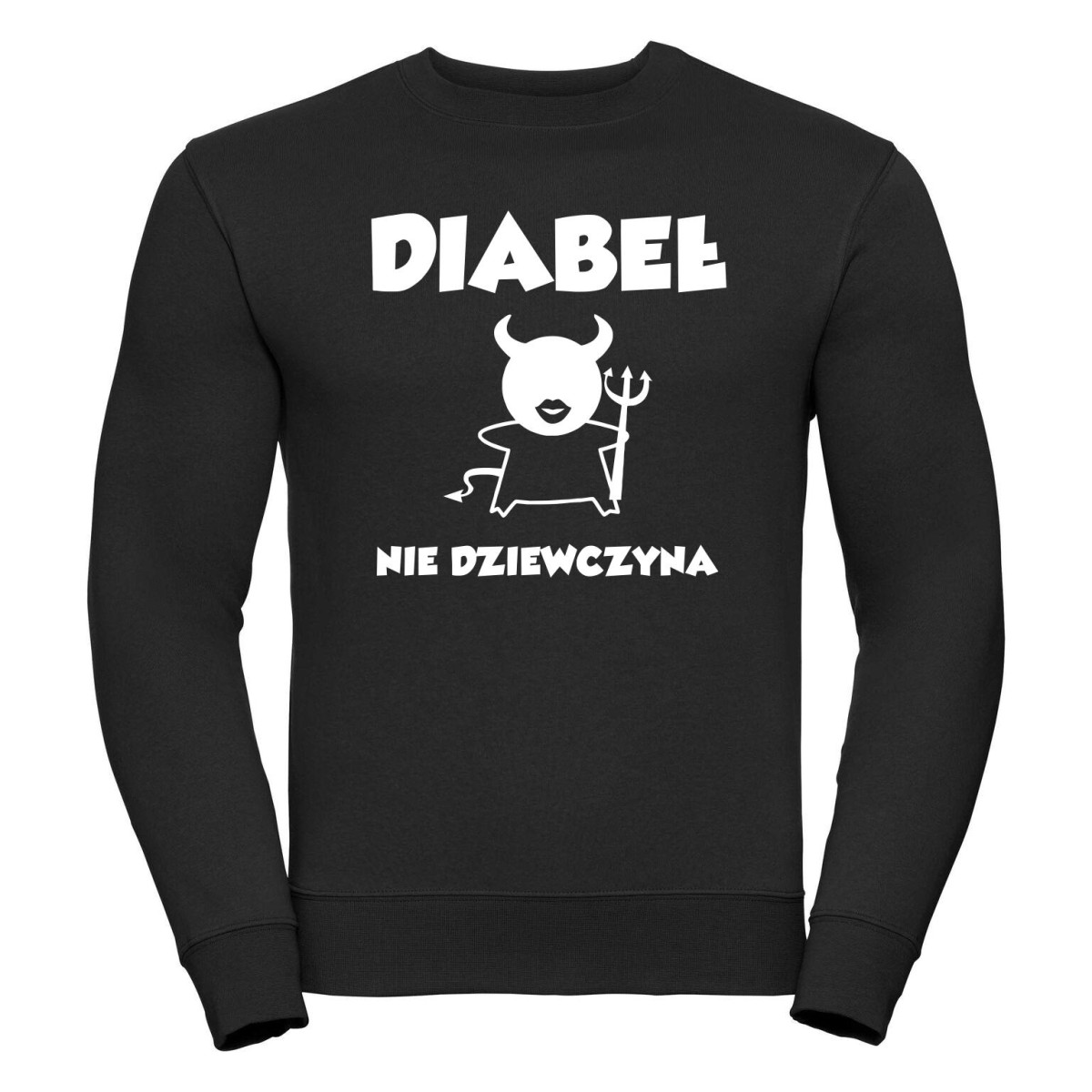 bluza oversize DIABEŁ NIE DZIEWCZYNA