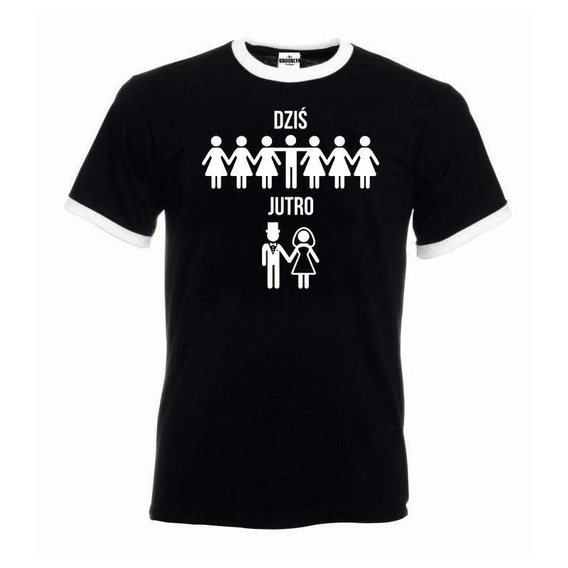 T-shirt oversize DZIŚ - JUTRO