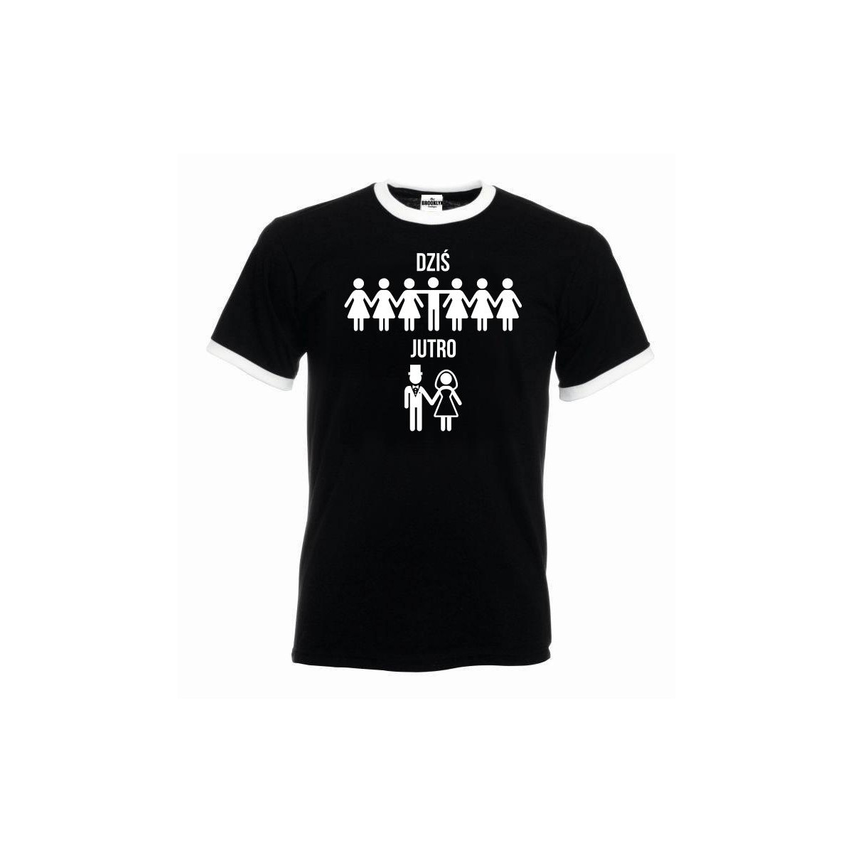 T-shirt oversize DZIŚ - JUTRO