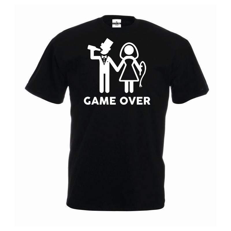 Koszulka Game Over czarna