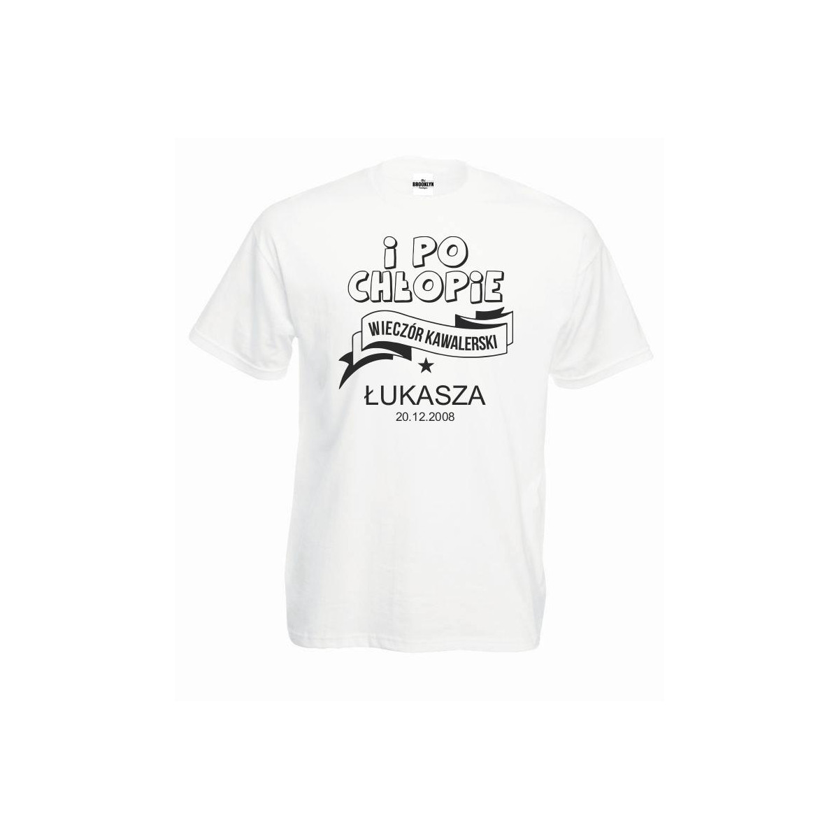 T-shirt oversize I PO CHŁOPIE