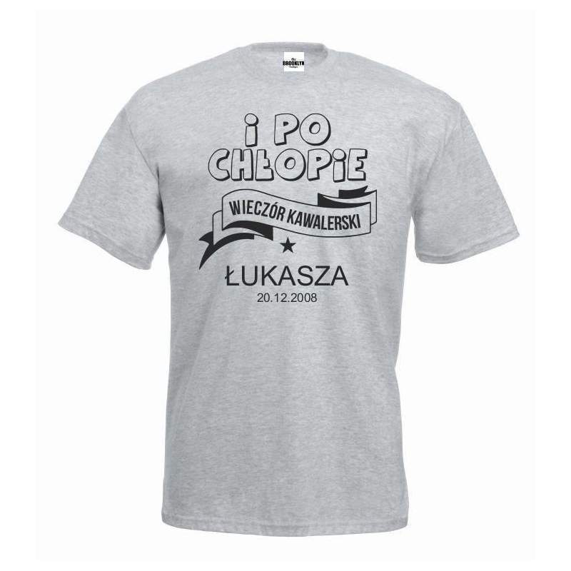 T-shirt oversize I PO CHŁOPIE