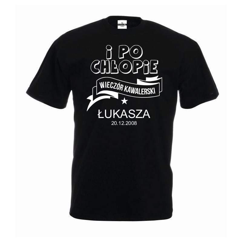 T-shirt oversize I PO CHŁOPIE