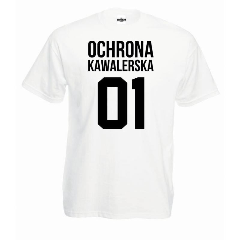 T-shirt oversize OCHRONA KAWALERSKA (własny numer) T-shirt oversize OCHRONA KAWALERSKA (własny numer)