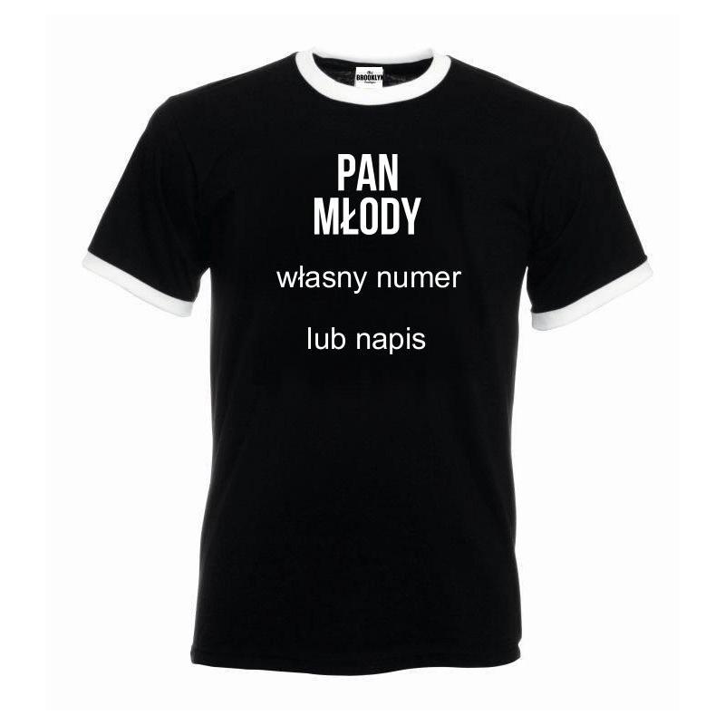 T-shirt oversize PAN MŁODY (własny numer) T-shirt oversize PAN MŁODY (własny numer)
