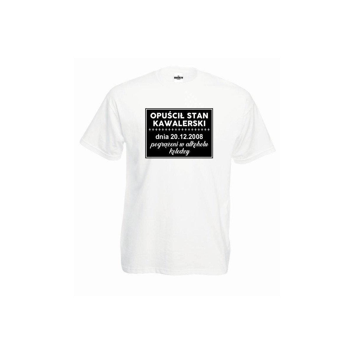 T-shirt oversize STAN KAWALERSKI (własna data)