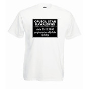 T-shirt oversize STAN KAWALERSKI (własna data)