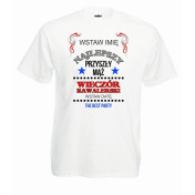 T-shirt oversize DTG NAJLEPSZY PRZYSZŁY MĄŻ