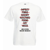 T-shirt oversize DTG OSTATNI WIECZÓR WOLNOŚCI