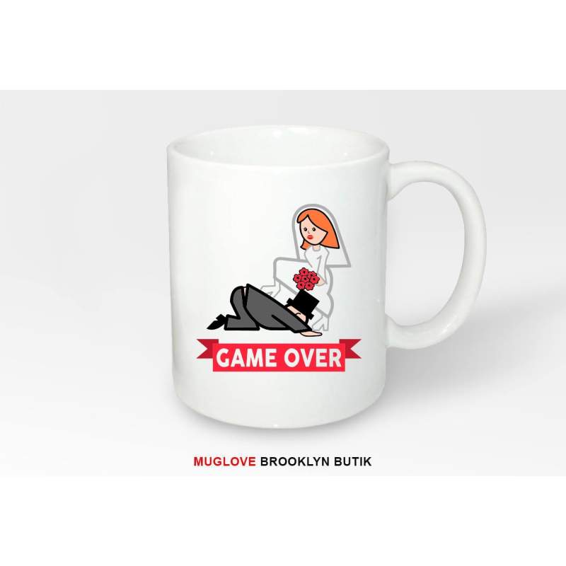 Kubek z nadrukiem GAME OVER