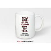 Kubek z nadrukiem OSTATNI WIECZÓR WOLNOŚCI