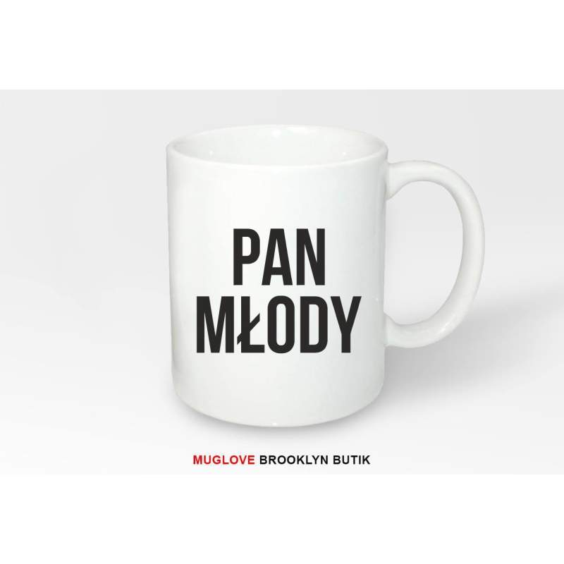 Kubek z nadrukiem PAN MŁODY