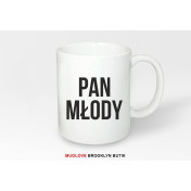 Kubek z nadrukiem PAN MŁODY