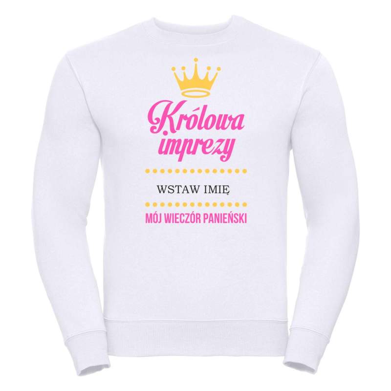 Bluza oversize DTG KRÓLOWA IMPREZY