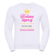 Bluza oversize DTG KRÓLOWA IMPREZY