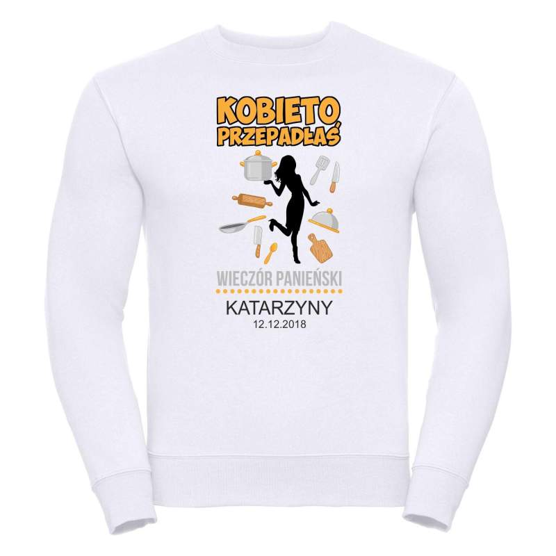 Bluza oversize DTG KOBIETO PRZEPADŁAŚ