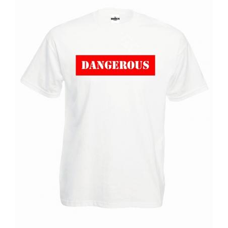 T-shirt oversize DTG DANGEROUS RED