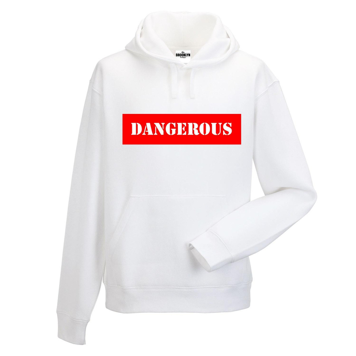 Bluza z kapturem DTG DANGEROUS RED