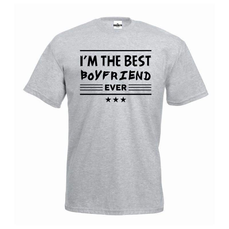 T-shirt oversize THE BEST BOYFRIEND