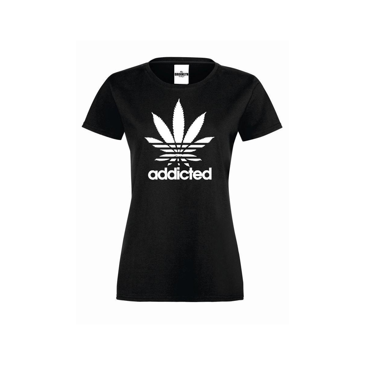 T-shirt lady ADDICTED