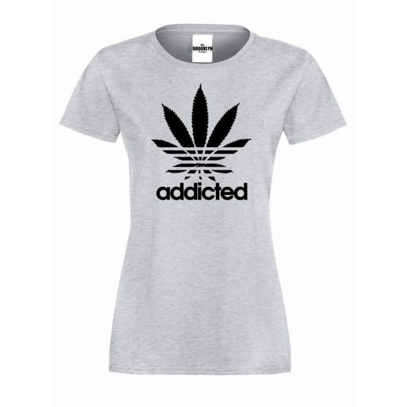 T-shirt lady ADDICTED