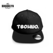 Czapka snapback cap TECHNO