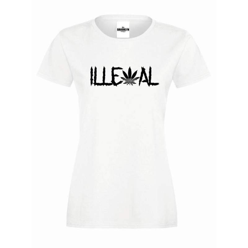 T-shirt lady Illegal