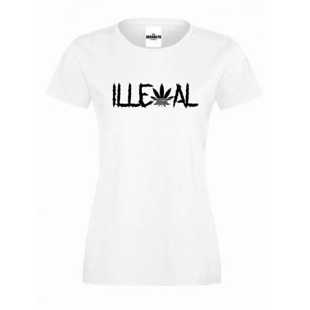 T-shirt lady Illegal