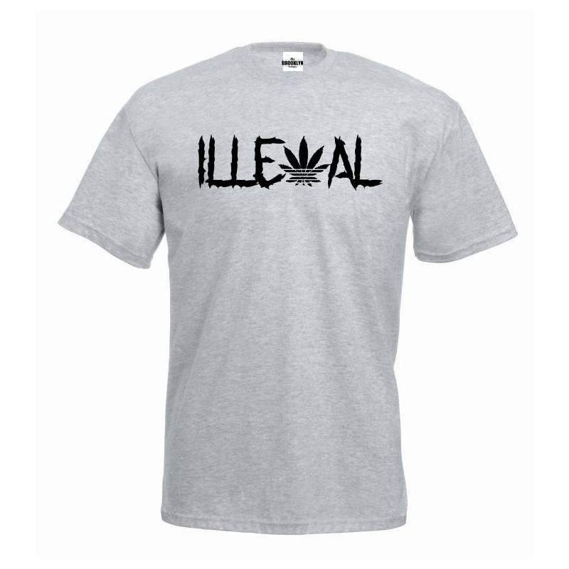 T-shirt oversize Illegal