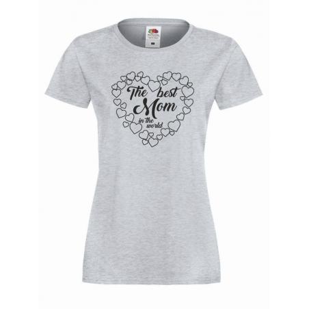 T-shirt lady THE BEST MOM 
