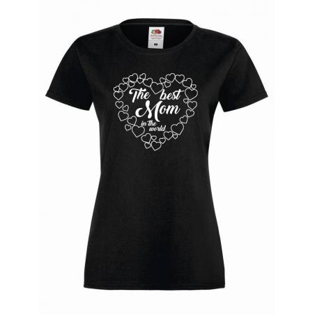T-shirt lady THE BEST MOM 