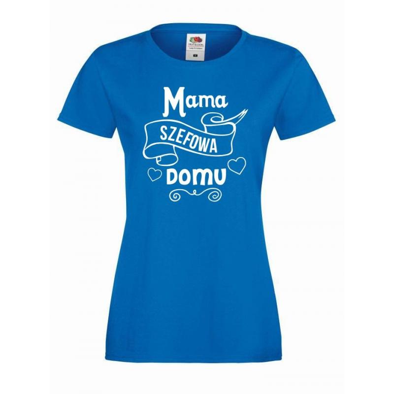 T-shirt lady SZEFOWA MAMA 