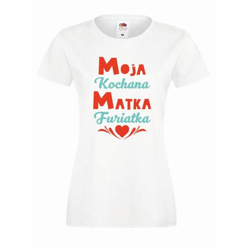 T-shirt lady DTG MATKA FURIATKA 