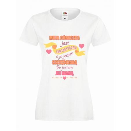 T-shirt lady slim DTG MOJA CÓRECZKA