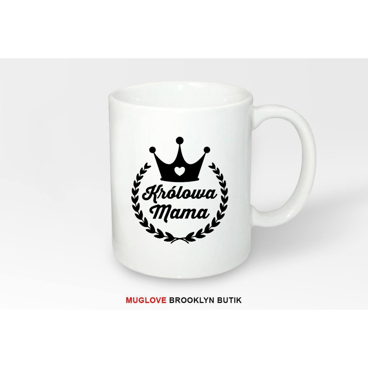 Kubek z nadrukiem KRÓLOWA MAMA