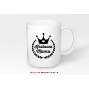 Kubek z nadrukiem KRÓLOWA MAMA