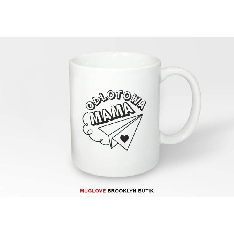 Kubek z nadrukiem ODLOTOWA MAMA