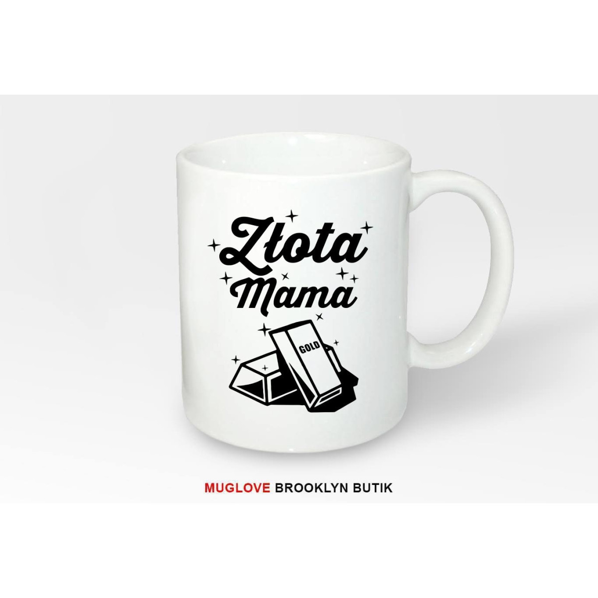 Kubek z nadrukiem ZŁOTA MAMA